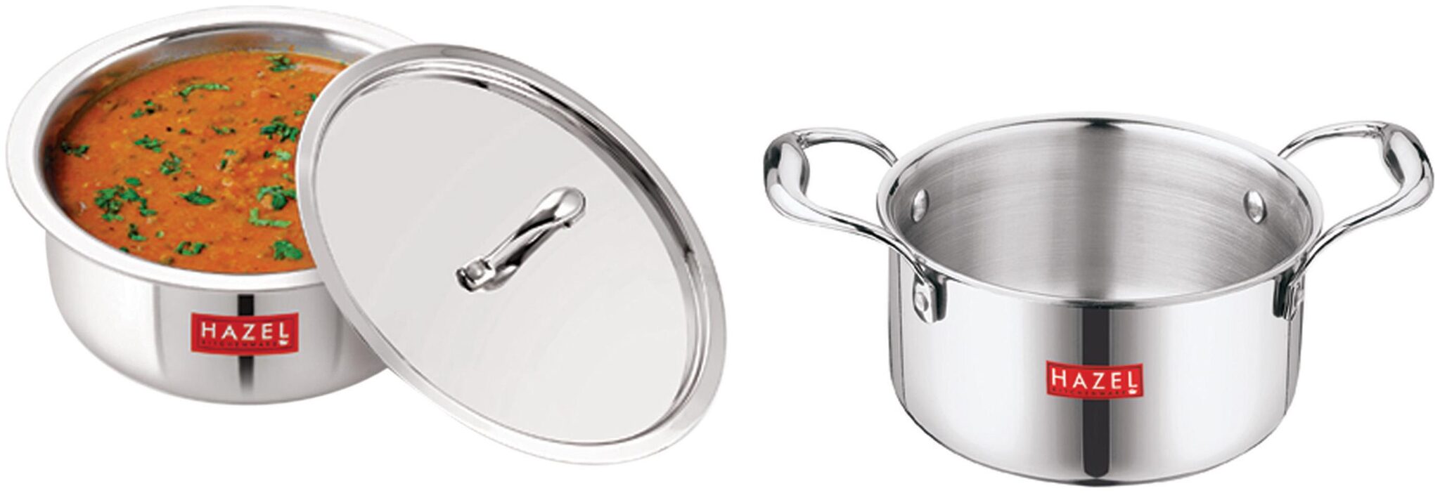 HAZEL Triply Stainless Steel Induction Bottom Tope With Handle and Tope With Stainless Steel Lid 4 6 L
HAZEL Triply Stainless Steel Induction Bottom Tope With Handle and Tope With Stainless Steel Lid 4 6 L
