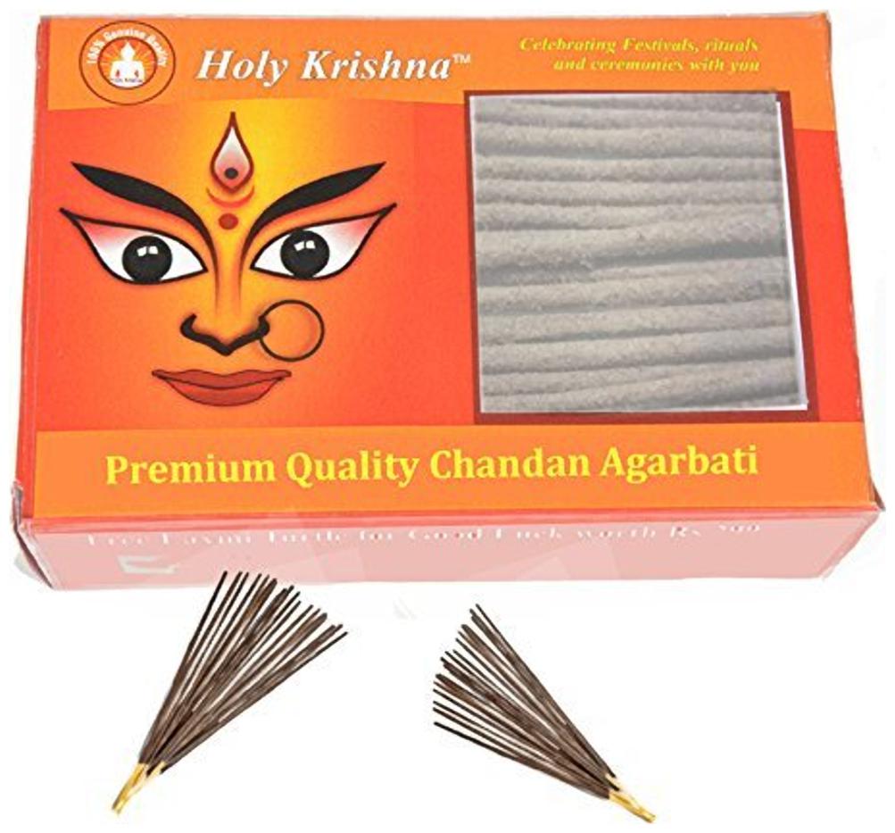Holy Krishna - Premium Quality Chandan Agarbatti ( Extra Premium ) 51 Sticks
Holy Krishna - Premium Quality Chandan Agarbatti ( Extra Premium ) 51 Sticks