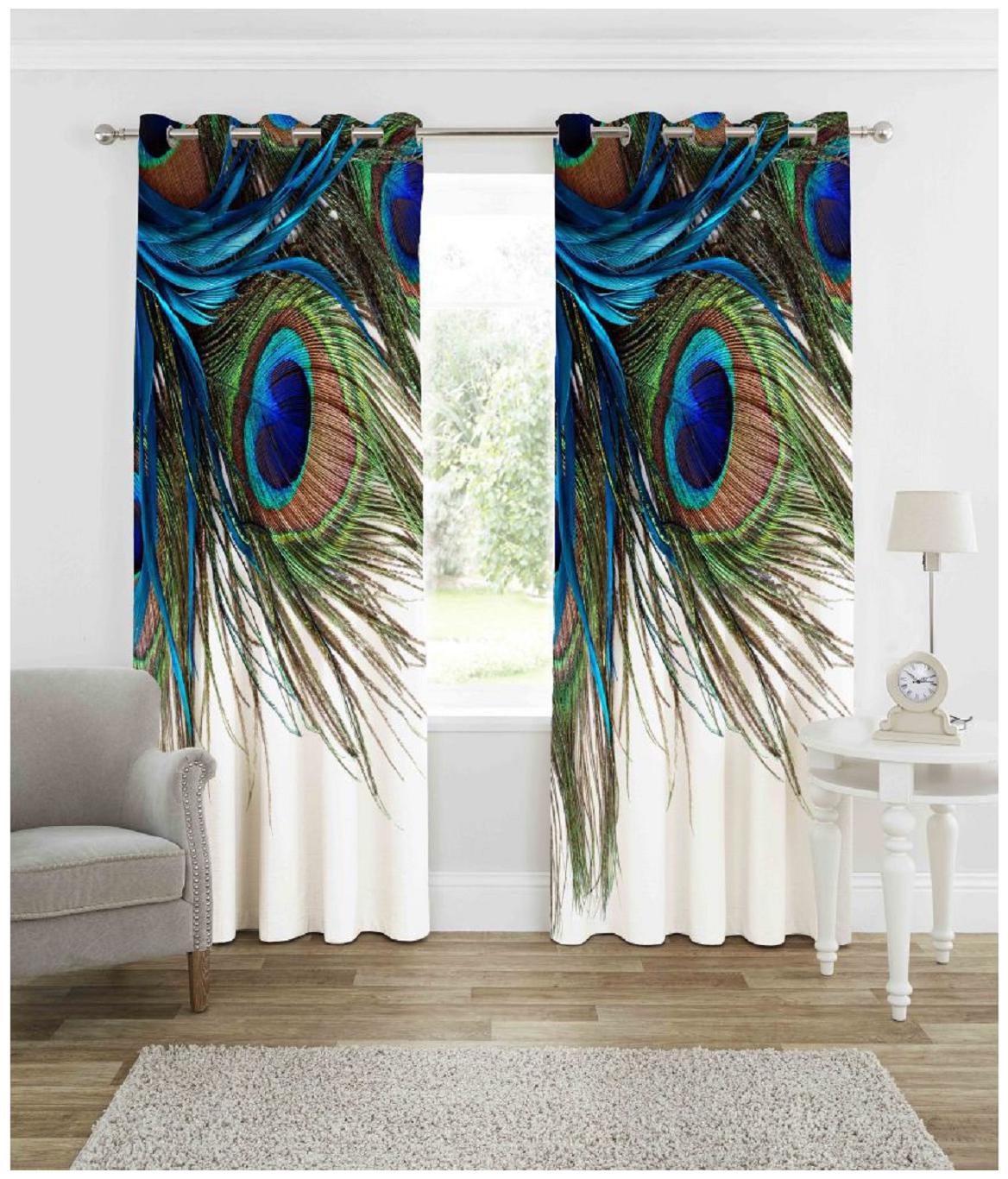 HOMA DORN Polyester Long Door Blackout Multi Regular Curtain ( Eyelet Closure Floral )
HOMA DORN Polyester Long Door Blackout Multi Regular Curtain ( Eyelet Closure Floral )