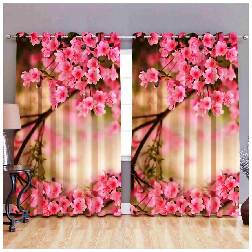HOMA DORN Polyester Long Door Room Darkening Multi Regular Curtain ( Eyelet Closure Floral )
HOMA DORN Polyester Long Door Room Darkening Multi Regular Curtain ( Eyelet Closure Floral )