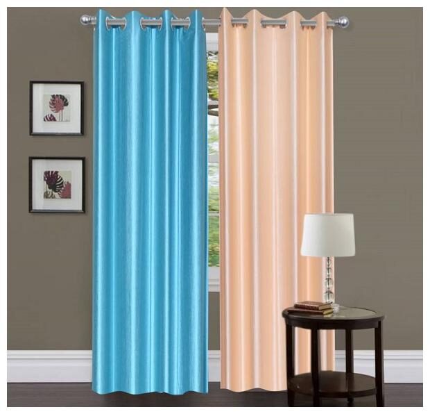 HOME ACCENTS EYELET POLYSTER PLAIN DOOR CURTAINS 4 7 ft (SET OF 2 pcs SKYBLUE BEIGE
HOME ACCENTS EYELET POLYSTER PLAIN DOOR CURTAINS 4 7 ft (SET OF 2 pcs SKYBLUE BEIGE