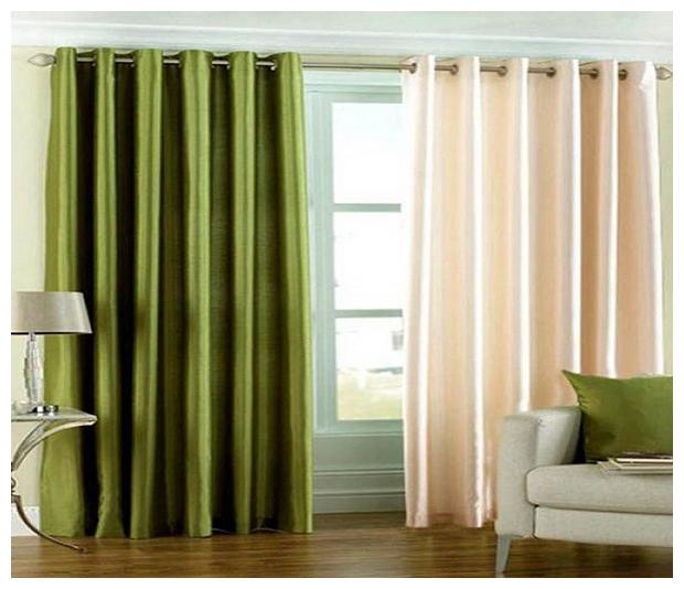 HOME ACCENTS EYELET POLYSTER PLAIN DOOR CURTAINS 4 7 ft (SET OF 2 pcs DARK GREEN BEIGE)
HOME ACCENTS EYELET POLYSTER PLAIN DOOR CURTAINS 4 7 ft (SET OF 2 pcs DARK GREEN BEIGE)