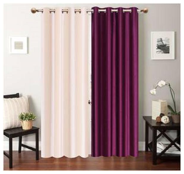 HOME ACCENTS EYELET POLYSTER PLAIN DOOR CURTAINS 4 7 ft (SET OF 2 pcs WHITE MAGENTA)
HOME ACCENTS EYELET POLYSTER PLAIN DOOR CURTAINS 4 7 ft (SET OF 2 pcs WHITE MAGENTA)