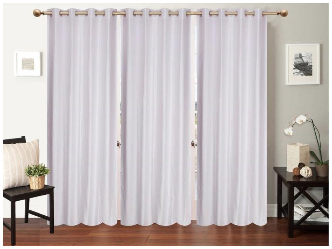 HOME ACCENTS Polyester Door Room Darkening White Regular Curtain ( Eyelet Closure Plain )
HOME ACCENTS Polyester Door Room Darkening White Regular Curtain ( Eyelet Closure Plain )