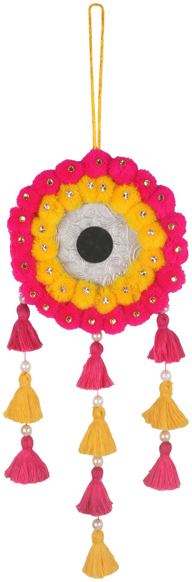 Home Decorative Wall Hanging PomPom Handmade handicraft Living Room Showpiece LxB 30x8 cm
Home Decorative Wall Hanging PomPom Handmade handicraft Living Room Showpiece LxB 30x8 cm