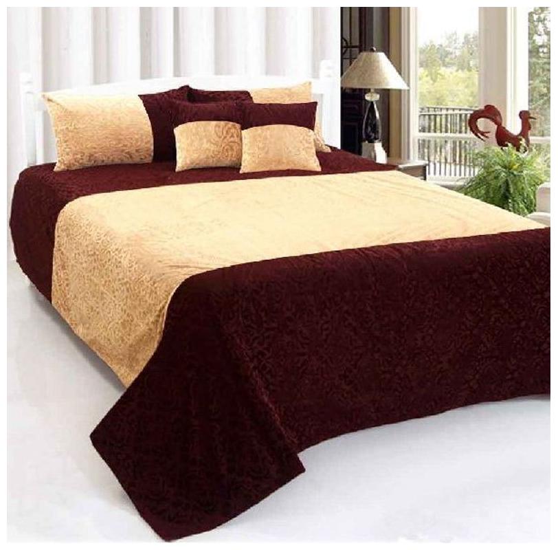 Homesajja Velvet Printed Double Size Bedsheet ( 1 Bedsheet With 2 Pillow Covers Beige )
Homesajja Velvet Printed Double Size Bedsheet ( 1 Bedsheet With 2 Pillow Covers Beige )