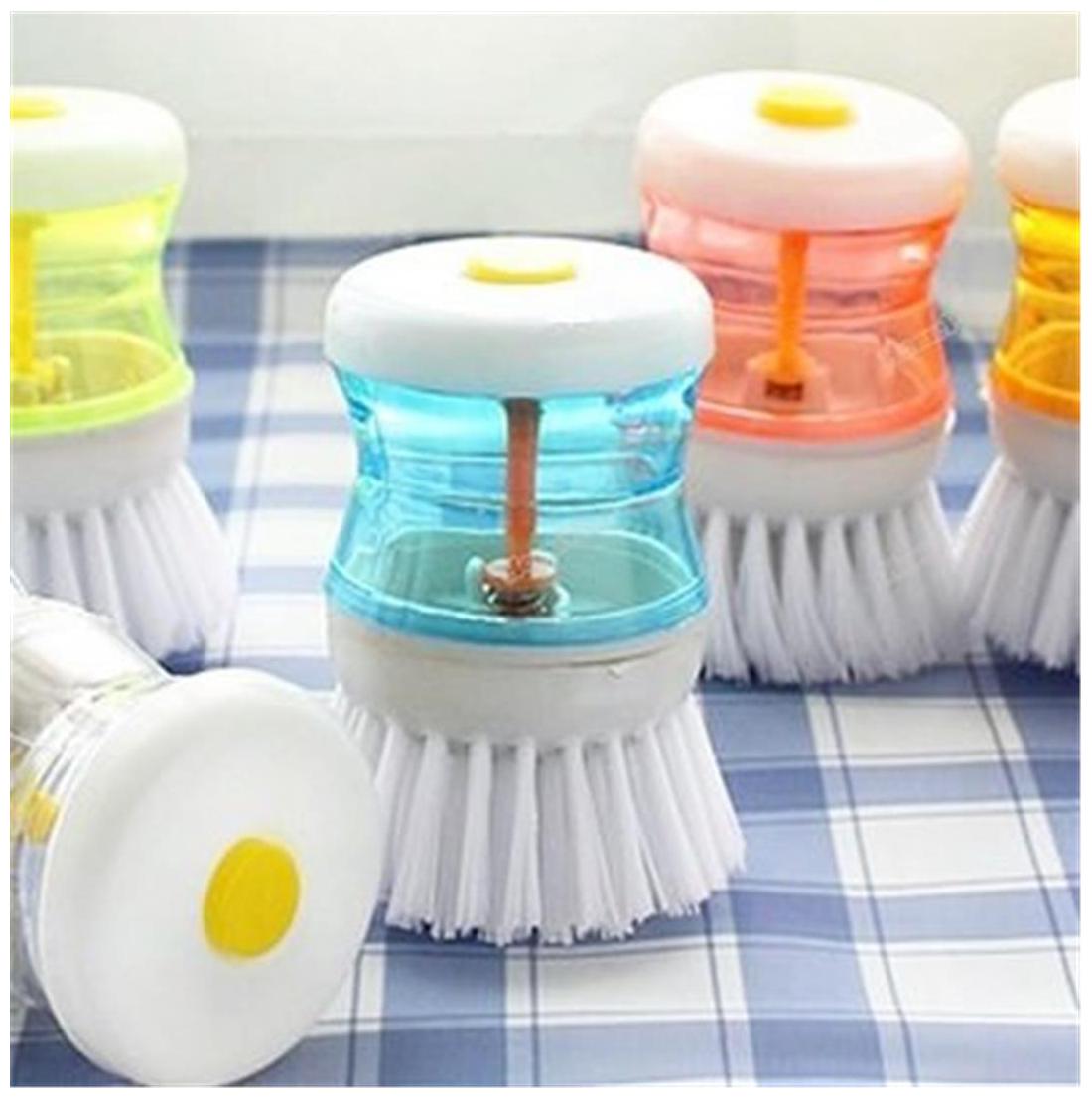 Home Smart Cleaning Brush With Liquid Soap Dispenser Self Dispensing Cleaning Brush - Assorted
Home Smart Cleaning Brush With Liquid Soap Dispenser Self Dispensing Cleaning Brush - Assorted