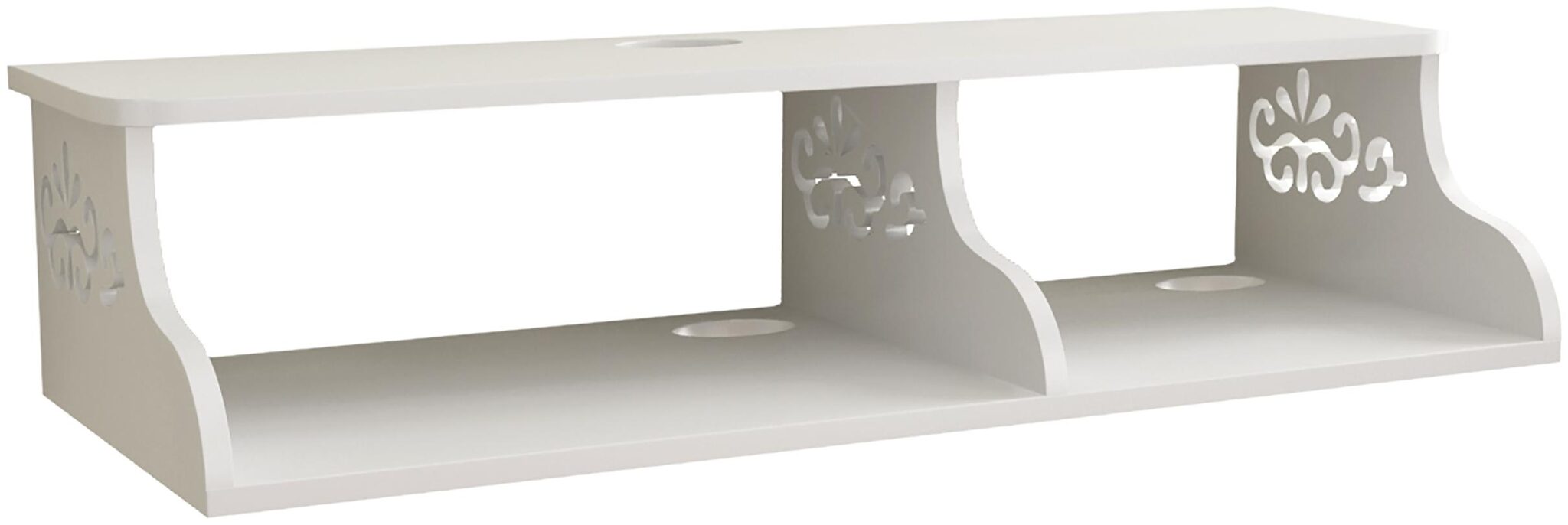 Home Sparkle Carved Set Top Box Holder