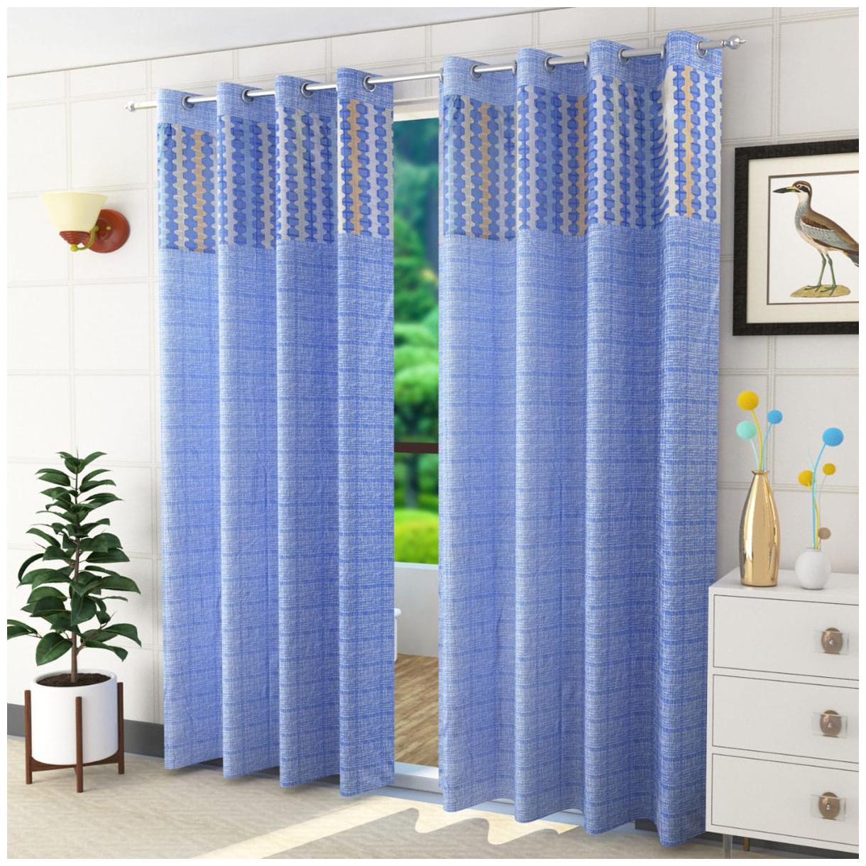 HOMECRUST Polyester Window Semi Transparent Purple Regular Curtain ( Eyelet Closure Printed )
HOMECRUST Polyester Window Semi Transparent Purple Regular Curtain ( Eyelet Closure Printed )