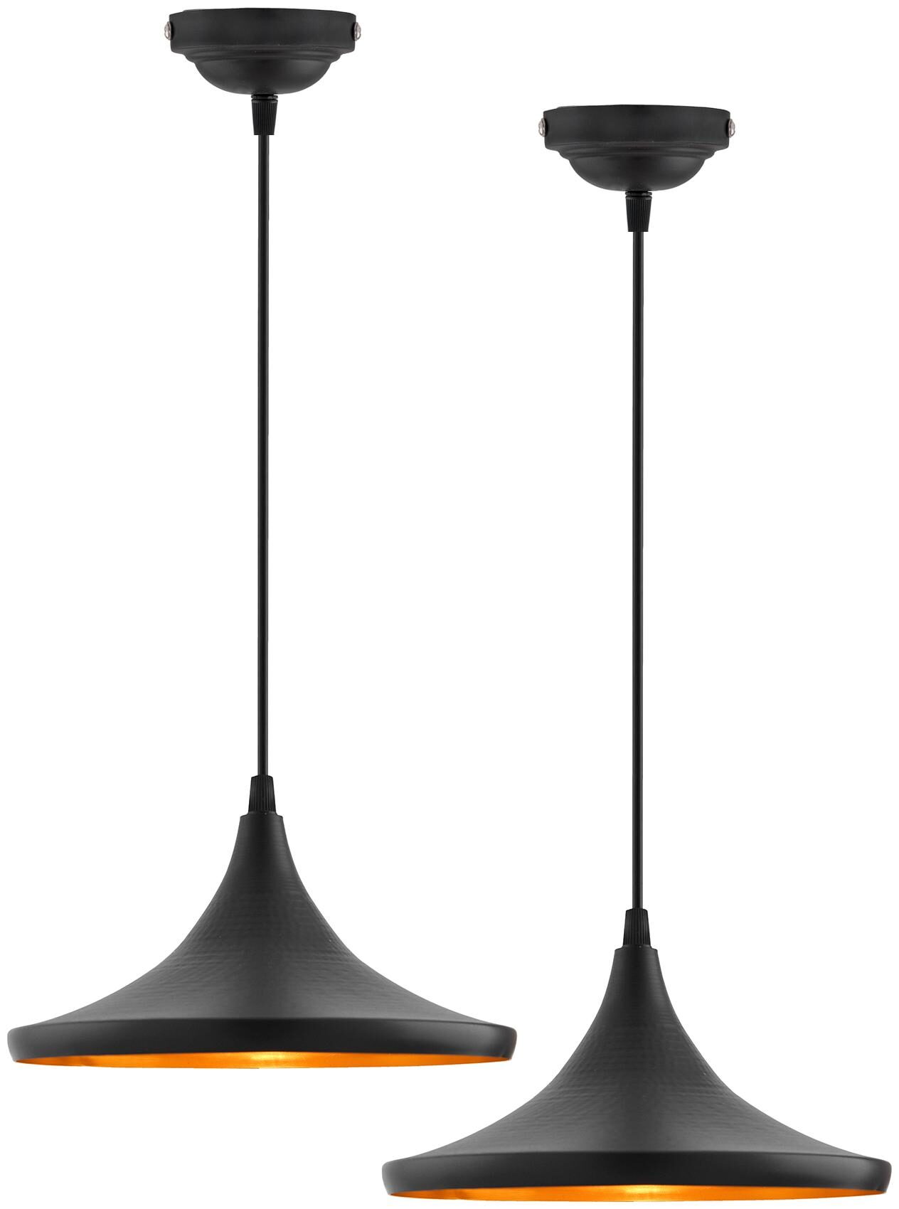 Homesake E26 E27 Single Head Metal Danish Shade Pendant Vintage Hanging Ceiling Light Set of 2
Homesake E26 E27 Single Head Metal Danish Shade Pendant Vintage Hanging Ceiling Light Set of 2