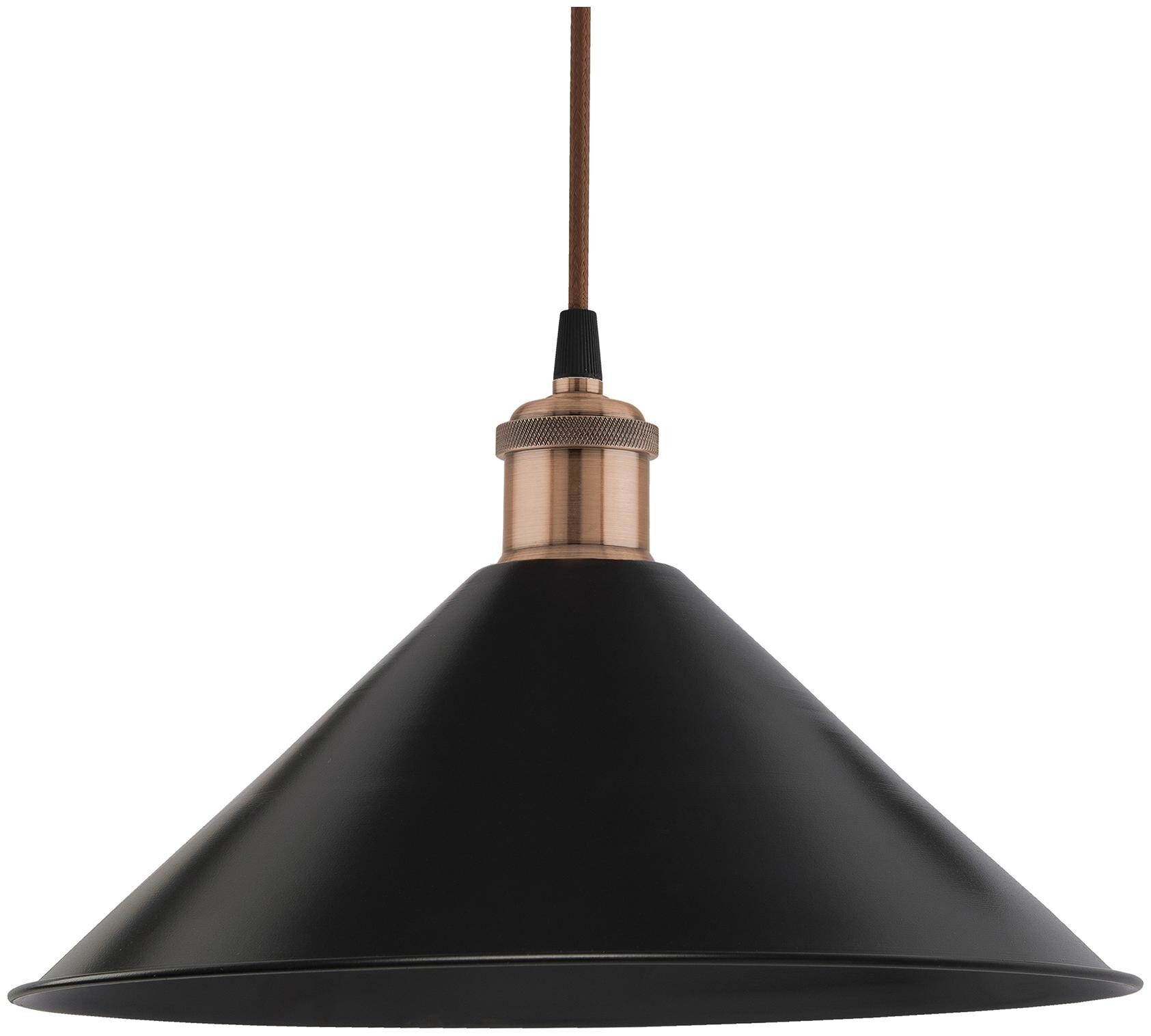 Homesake Industrial Black Barn Cone Metal Bulb Iron Cone Vintage Hanging Ceiling Pendant Light Edison filament Holder Decorative Lamp Shade
Homesake Industrial Black Barn Cone Metal Bulb Iron Cone Vintage Hanging Ceiling Pendant Light Edison filament Holder Decorative Lamp Shade