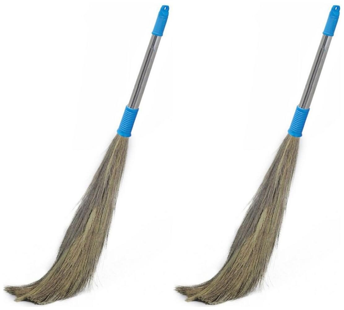 Homfine Stainless Steel Shagun Eco Friendly Soft Grass Floor Broom Stick (Pack Of 2)
Homfine Stainless Steel Shagun Eco Friendly Soft Grass Floor Broom Stick (Pack Of 2)