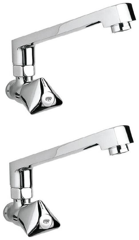 ESSCO JAQUAR Group - Tropical Sink Cock With Swinging Casted Spout With Aerator Set of 2 pcs (Model - TQT-522)
ESSCO JAQUAR Group - Tropical Sink Cock With Swinging Casted Spout With Aerator Set of 2 pcs (Model - TQT-522)