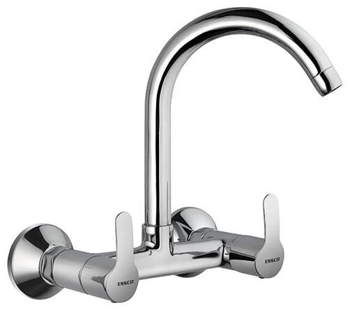 ESSCO JAQUAR Group - Cosmo Sink Mixer with Swinging Spout (Wall Mounted Model) with Connecting Legs Wall Flanges (Model - COS-103309)
ESSCO JAQUAR Group - Cosmo Sink Mixer with Swinging Spout (Wall Mounted Model) with Connecting Legs Wall Flanges (Model - COS-103309)