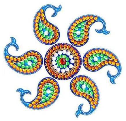 JARS Collections Stylish and Designer Rangoli Stickers for Diwali Decoration(7 inches)
JARS Collections Stylish and Designer Rangoli Stickers for Diwali Decoration(7 inches)