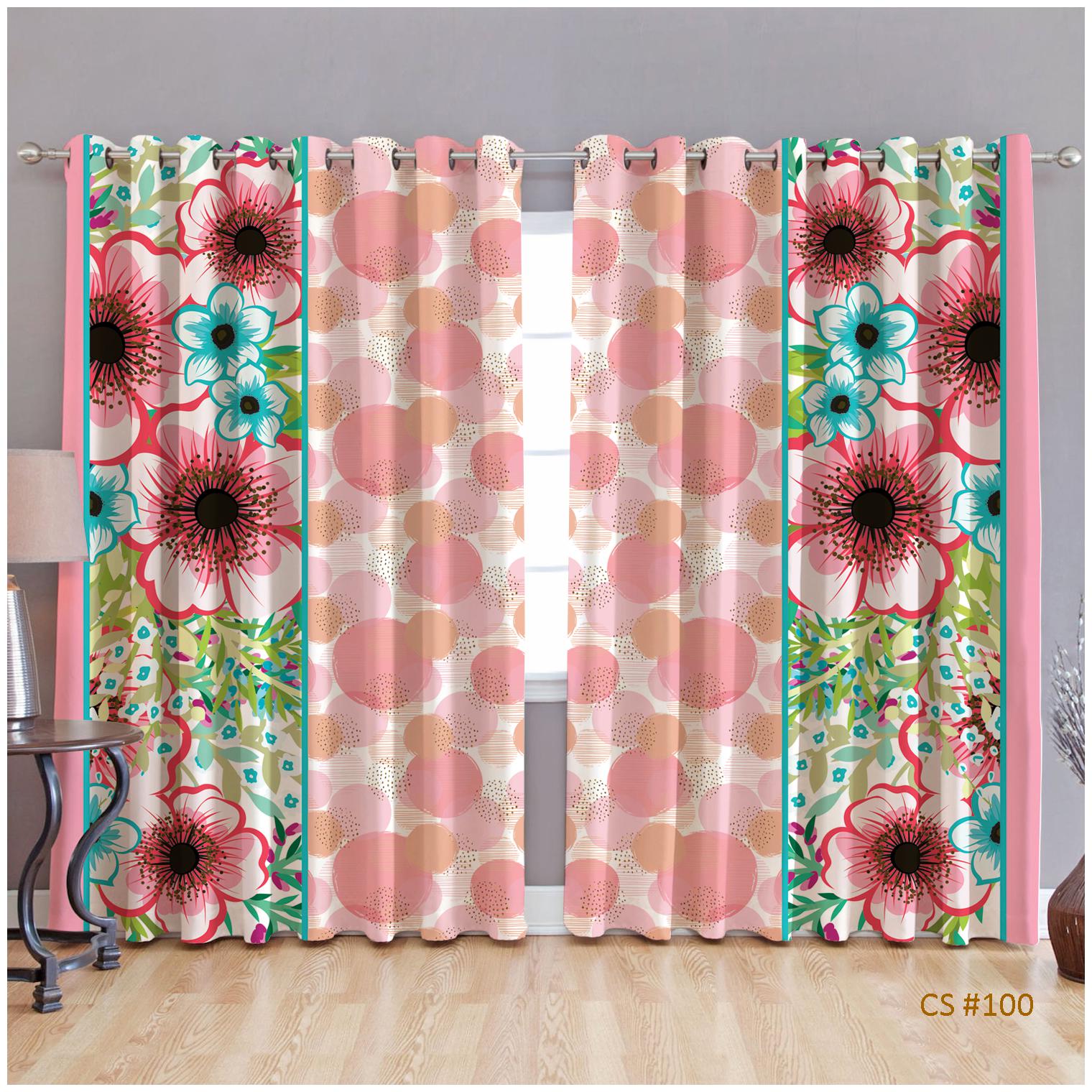 JBG Home Store Polyester Window Room Darkening Pink Regular Curtain ( Eyelet Closure Floral )
JBG Home Store Polyester Window Room Darkening Pink Regular Curtain ( Eyelet Closure Floral )