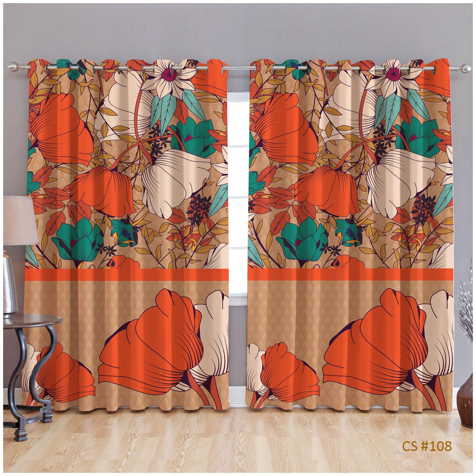 JBG Home Store Polyester Door Room Darkening Multi Regular Curtain ( Eyelet Closure Floral )
JBG Home Store Polyester Door Room Darkening Multi Regular Curtain ( Eyelet Closure Floral )