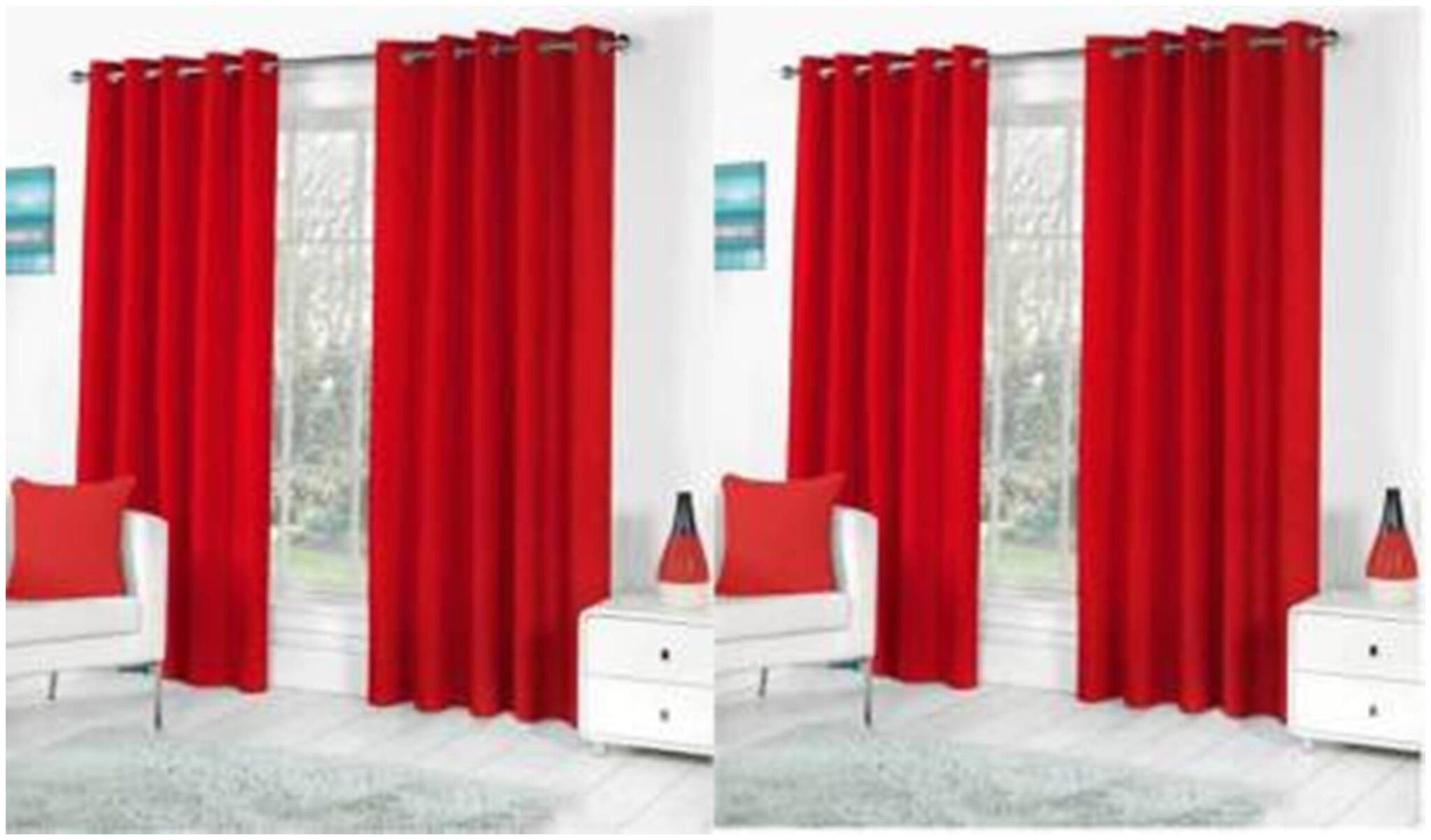 JBG Home Store Polyester Door Blackout Red Regular Curtain ( Eyelet Closure Solid )
JBG Home Store Polyester Door Blackout Red Regular Curtain ( Eyelet Closure Solid )