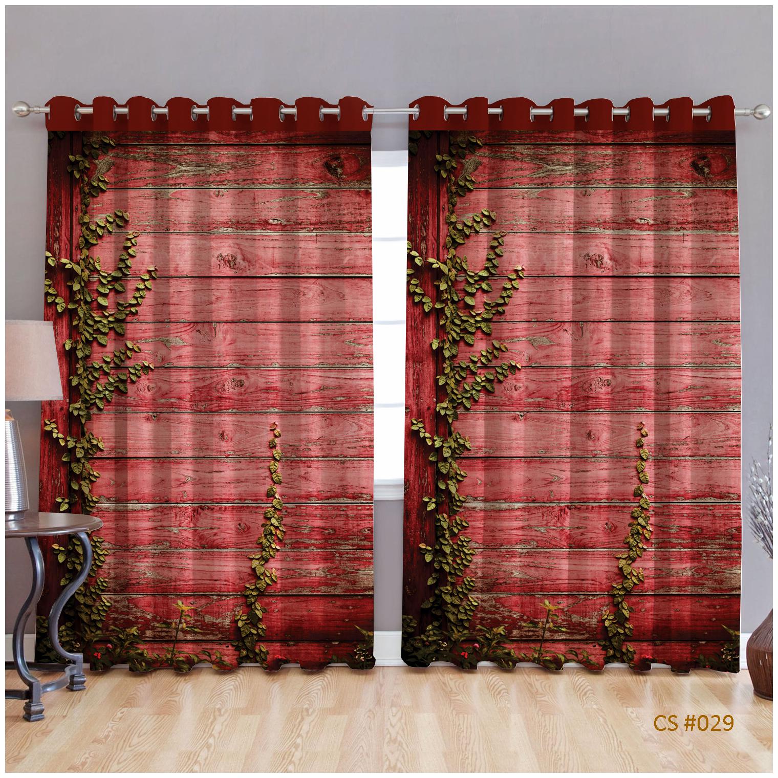 JBG Home Store Polyester Door Room Darkening Red Regular Curtain ( Eyelet Closure Floral )
JBG Home Store Polyester Door Room Darkening Red Regular Curtain ( Eyelet Closure Floral )