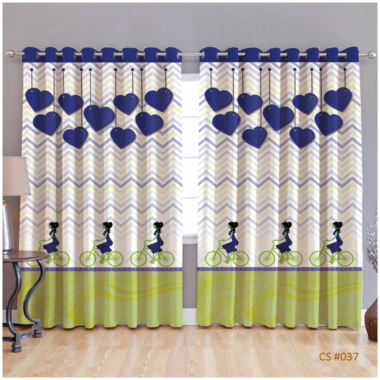 JBG Home Store Polyester Window Room Darkening Blue Regular Curtain ( Eyelet Closure Geometric )
JBG Home Store Polyester Window Room Darkening Blue Regular Curtain ( Eyelet Closure Geometric )