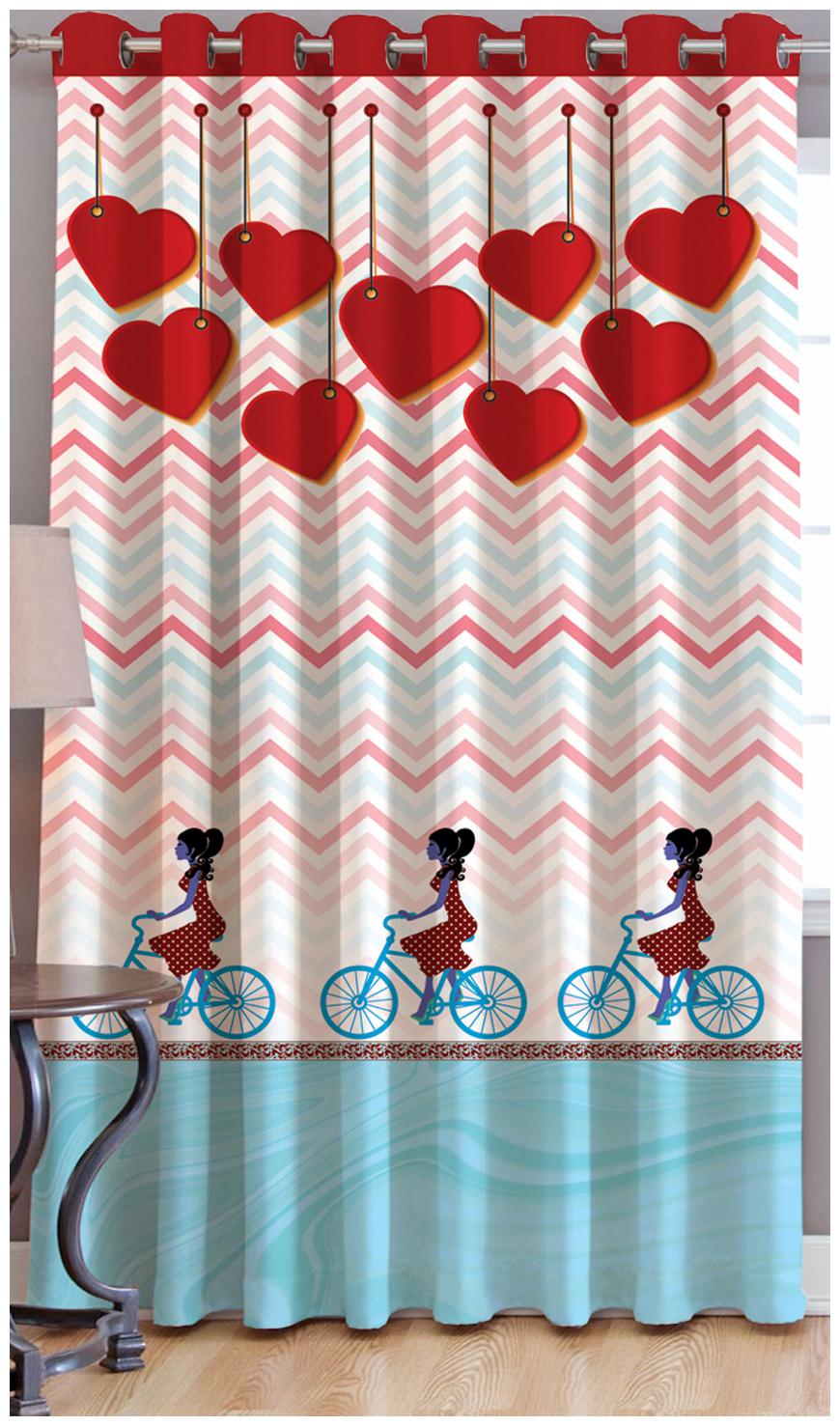 JBG Home Store Polyester Long Door Room Darkening Red Regular Curtain ( Eyelet Closure Striped )
JBG Home Store Polyester Long Door Room Darkening Red Regular Curtain ( Eyelet Closure Striped )