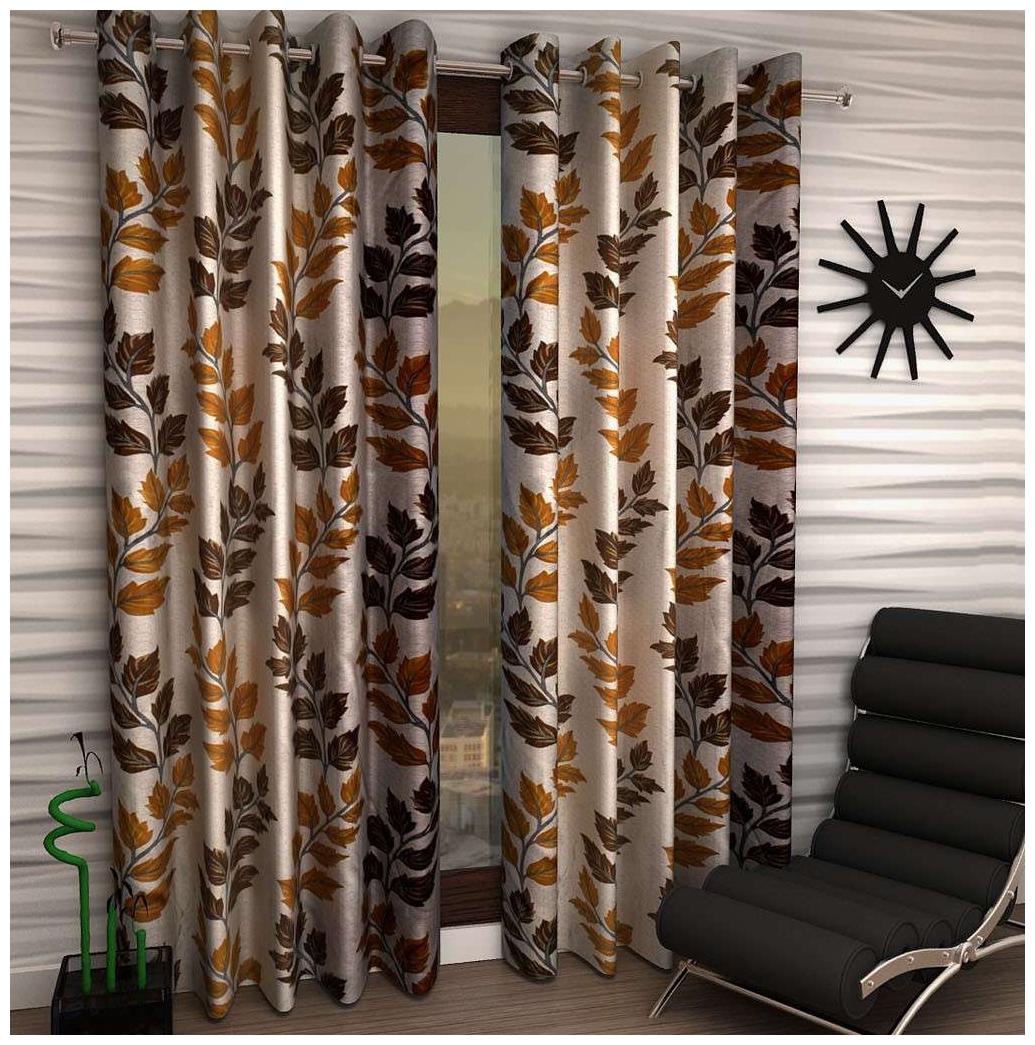 Jim-Dandy Set of 4 Beautiful Polyester Door Curtains 
Jim-Dandy Set of 4 Beautiful Polyester Door Curtains
