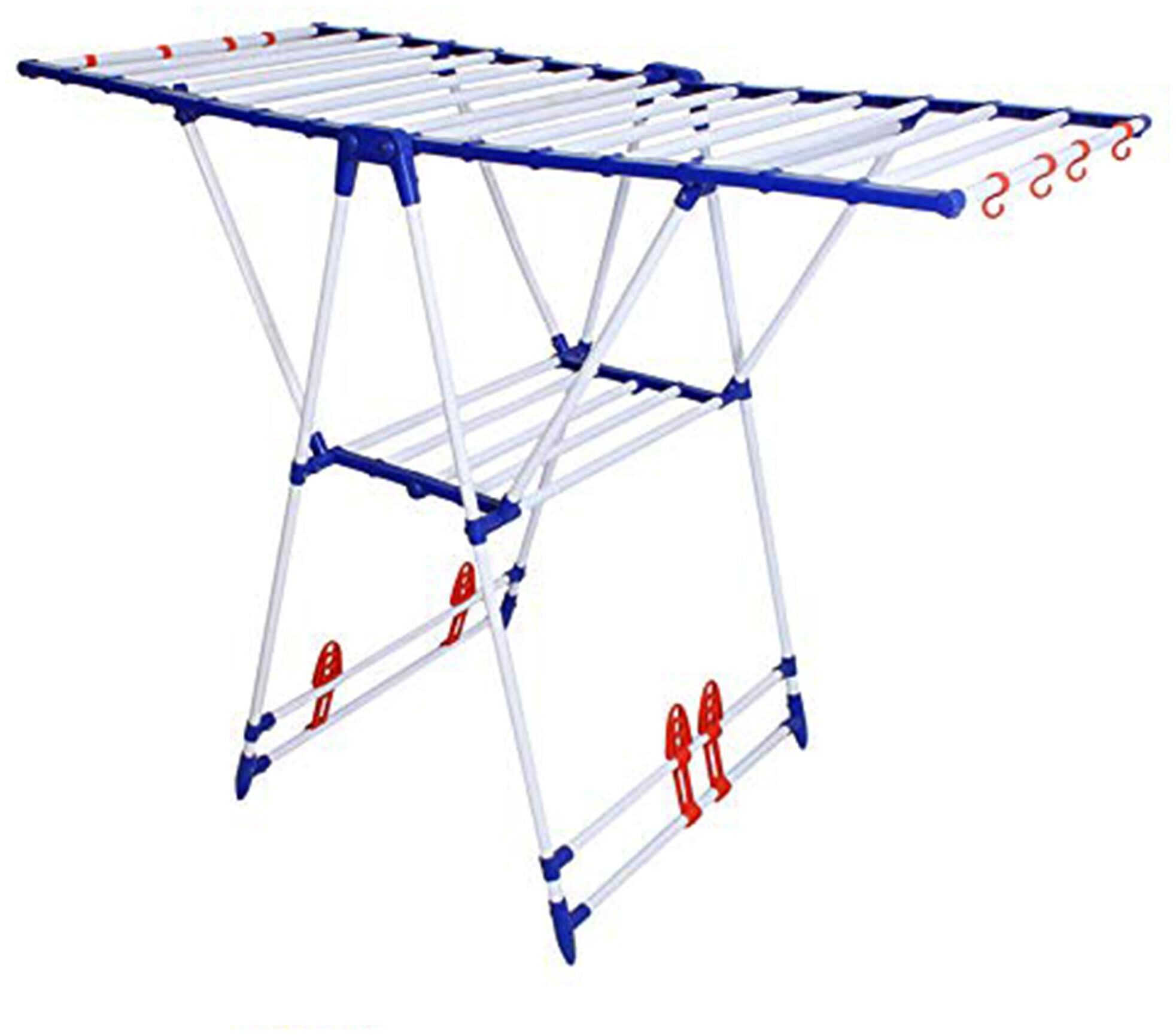 JSBE Multipurpose Butterfly Sumo PVC Foldable Cloth Drying Stand-
JSBE Multipurpose Butterfly Sumo PVC Foldable Cloth Drying Stand-