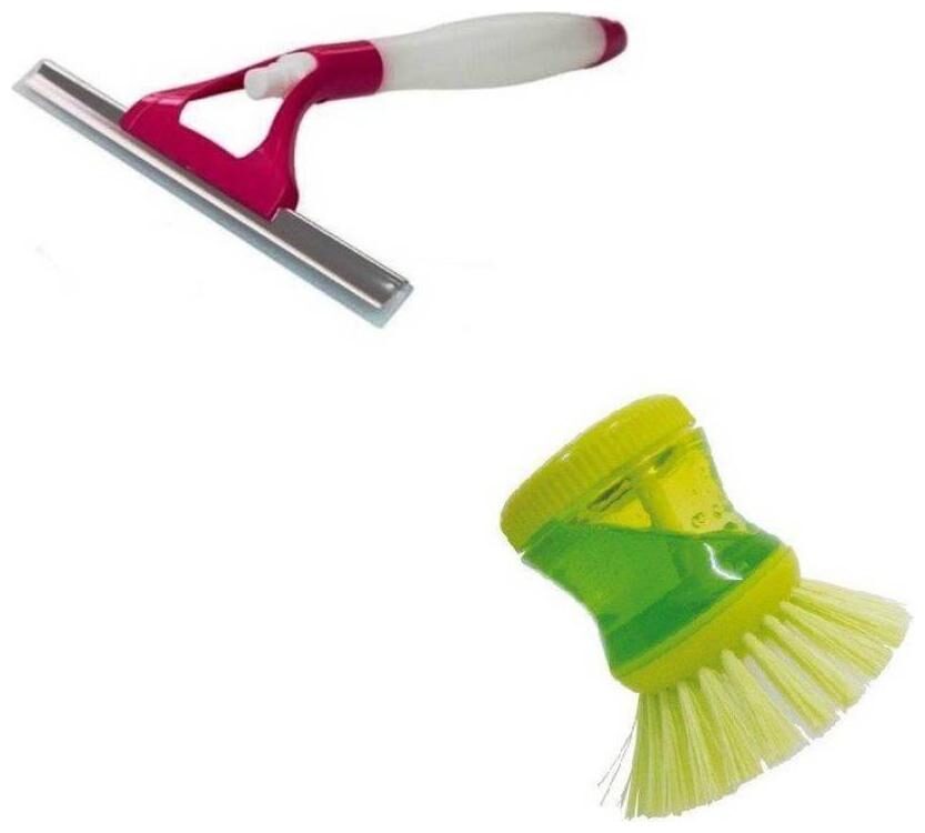 K Kudos Soap Dispenser Dish Washer Sink Brush For Kitchen Floor Tiles Cleaning Wet Dry Duster And Window Non Scratch Sprayer Type Glass Wiper Cleaner Cleaning Brush
K Kudos Soap Dispenser Dish Washer Sink Brush For Kitchen Floor Tiles Cleaning Wet Dry Duster And Window Non Scratch Sprayer Type Glass Wiper Cleaner Cleaning Brush