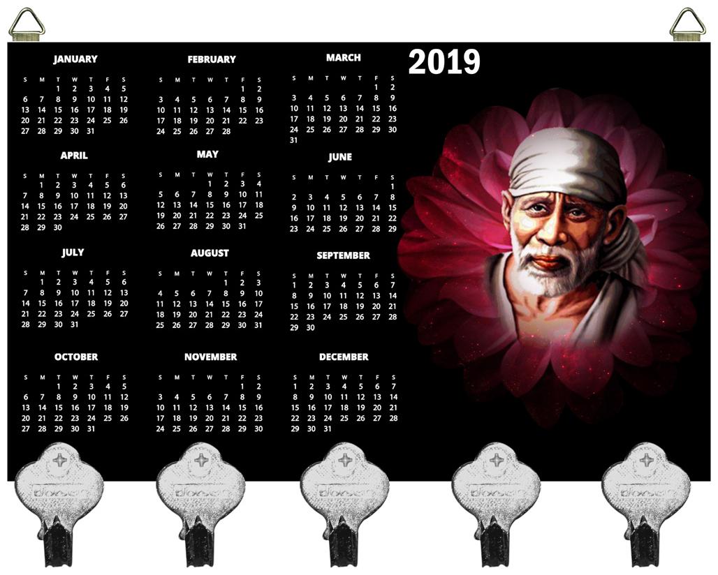 Kartik God Sai Baba Design Digital Printed Wooden Designer Key Holder with New Year Print
Kartik God Sai Baba Design Digital Printed Wooden Designer Key Holder with New Year Print