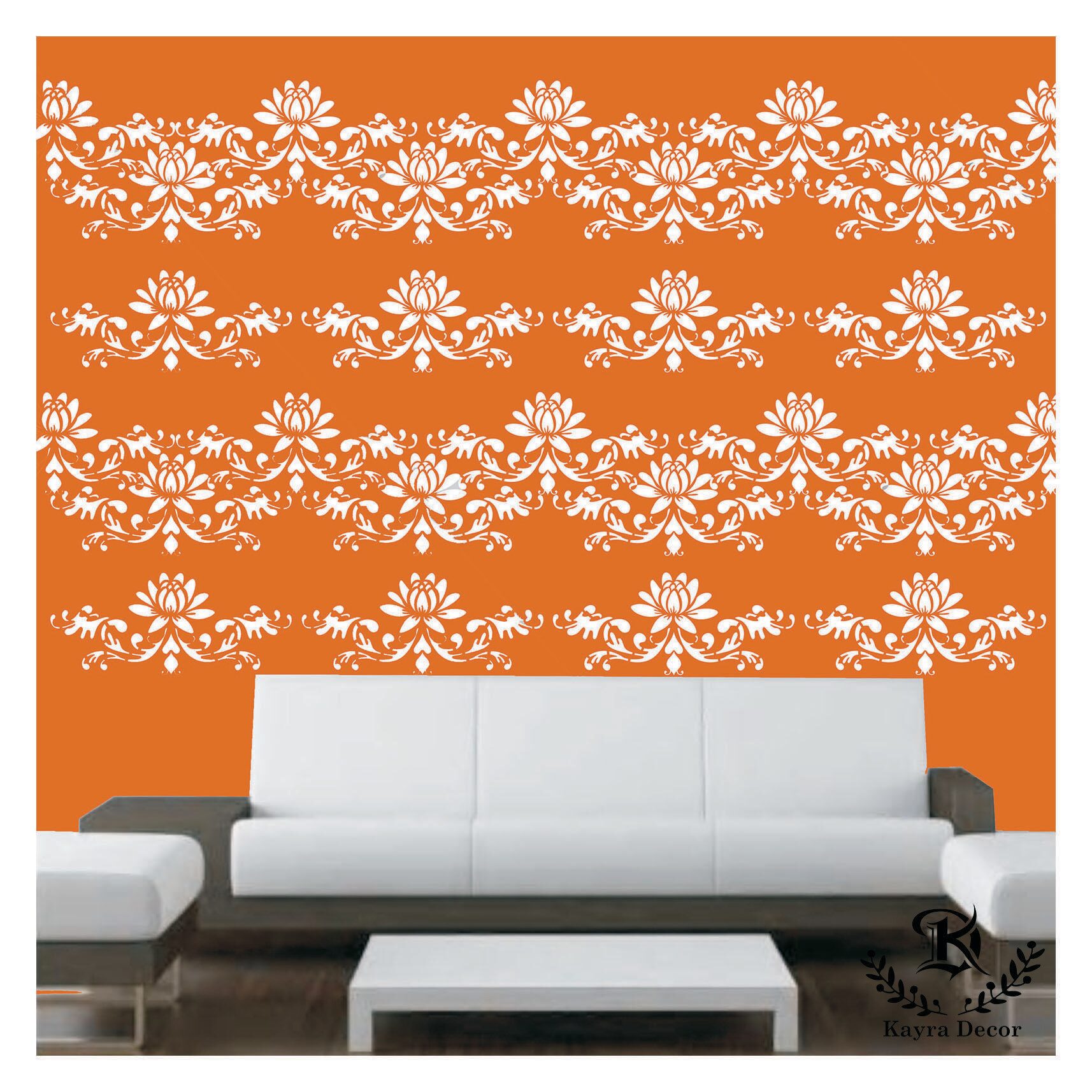 Kayra Decor Reusable DIY Wall Stencil Painting for Home Decor (PVC 16inch x 24 inch)
Kayra Decor Reusable DIY Wall Stencil Painting for Home Decor (PVC 16inch x 24 inch)