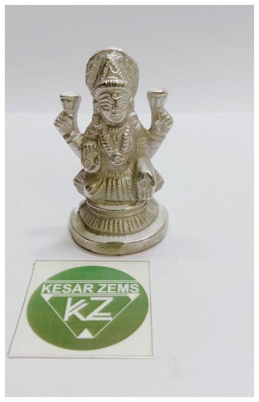 Kesar Zems Mercury Goddess Laxmiji Idol Parad Statue For Temple Home Decor ( 2 5 x 2 x 5 Cm Silver) 91Gm
Kesar Zems Mercury Goddess Laxmiji Idol Parad Statue For Temple Home Decor ( 2 5 x 2 x 5 Cm Silver) 91Gm