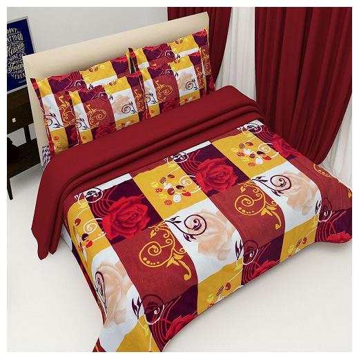 Kohinoor Cotton Printed Double Size Bedsheet 120 TC ( 1 Bedsheet With 2 Pillow Covers Multi )
Kohinoor Cotton Printed Double Size Bedsheet 120 TC ( 1 Bedsheet With 2 Pillow Covers Multi )