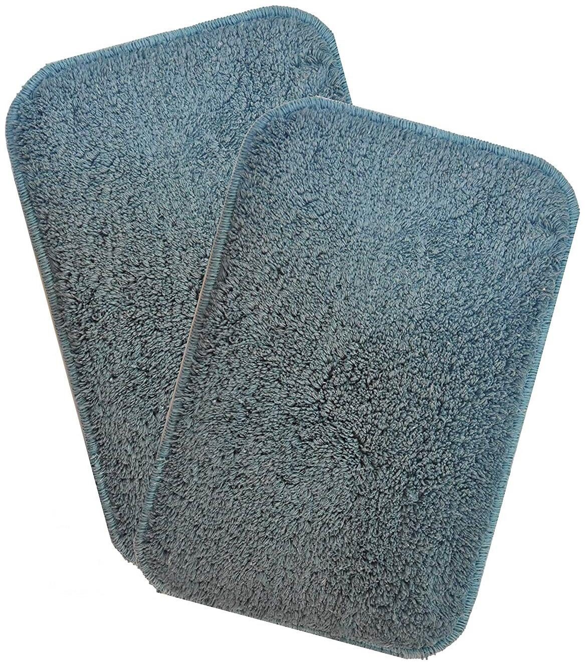 Kridhay Natura Life Rubber Back Bathmats 100 Machine Washable Soft and Anti Skid bathmat Set of 2pcs- 40X60 cm (Charcoal)
Kridhay Natura Life Rubber Back Bathmats 100 Machine Washable Soft and Anti Skid bathmat Set of 2pcs- 40X60 cm (Charcoal)