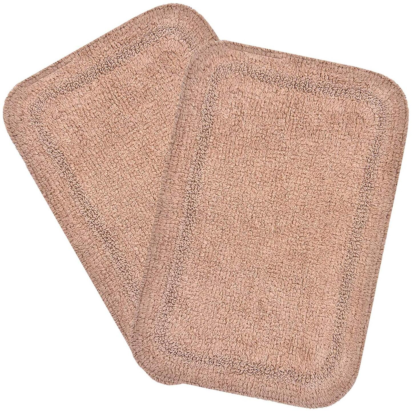 Kridhay Natura Life Reversible Bathmat Set 100 Machine Washable and Super Soft bathmat (40 X 60 cms Set of 2 pcs Brown Brown)
Kridhay Natura Life Reversible Bathmat Set 100 Machine Washable and Super Soft bathmat (40 X 60 cms Set of 2 pcs Brown Brown)