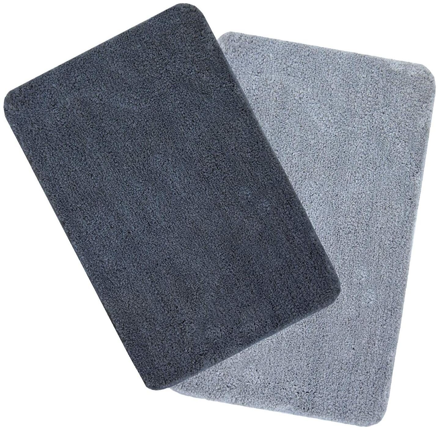 Kridhay Natura Life Micro Low Shag Bathmat 100 Machine Washable and Super Soft bathmat (40X60 cms Set of 2 pcs Charcoal Grey)
Kridhay Natura Life Micro Low Shag Bathmat 100 Machine Washable and Super Soft bathmat (40X60 cms Set of 2 pcs Charcoal Grey)
