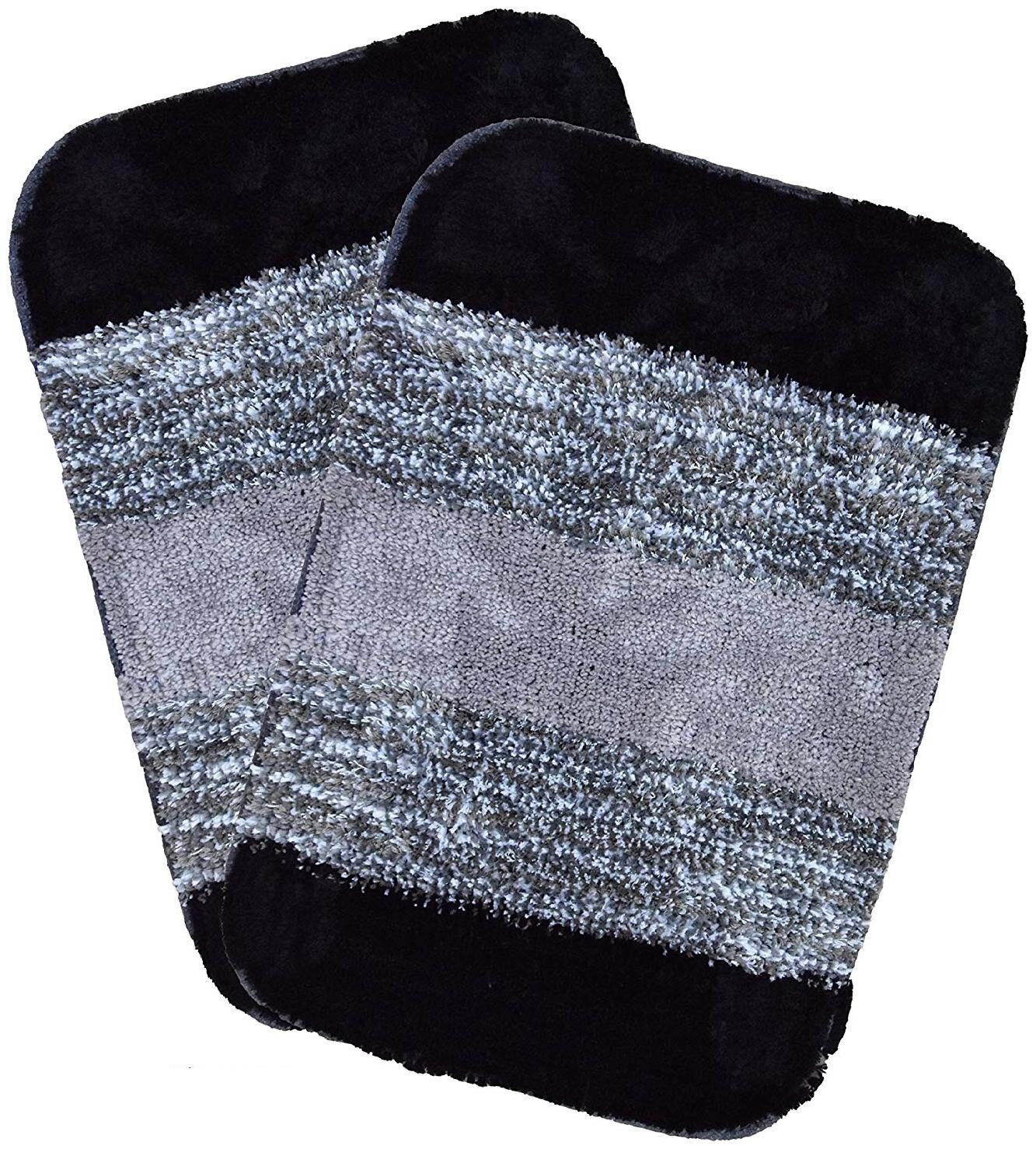 Kridhay Natura Life Microfiber Machine Washable and Soft Bathmat (40x60 cm Black) - Set of 2 pcs
Kridhay Natura Life Microfiber Machine Washable and Soft Bathmat (40x60 cm Black) - Set of 2 pcs