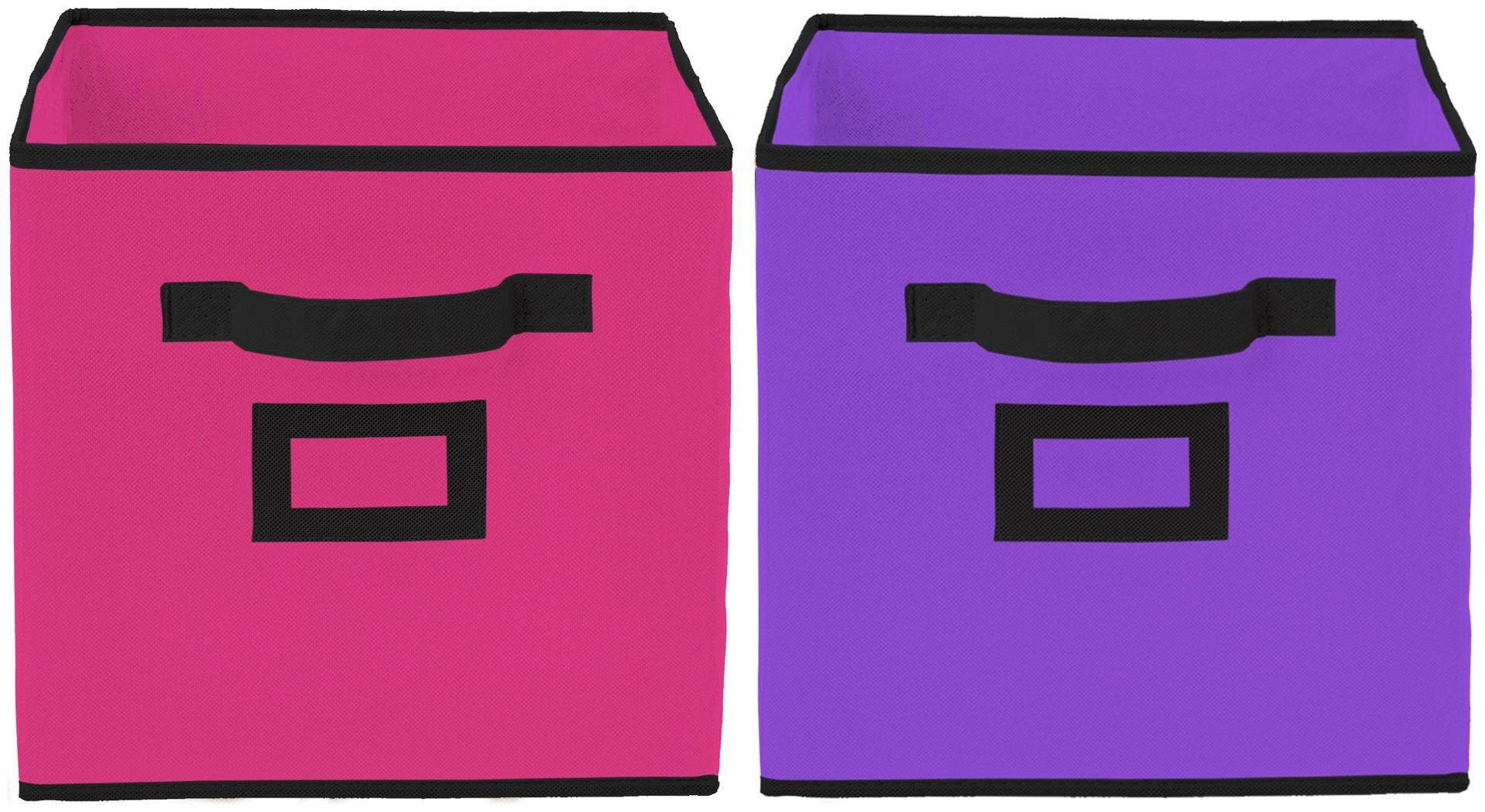 Kuber Industries Non Woven 2 pcs Small Foldable Storage Organiser Cubes Boxes (Pink Purple) - CTHH16889
Kuber Industries Non Woven 2 pcs Small Foldable Storage Organiser Cubes Boxes (Pink Purple) - CTHH16889