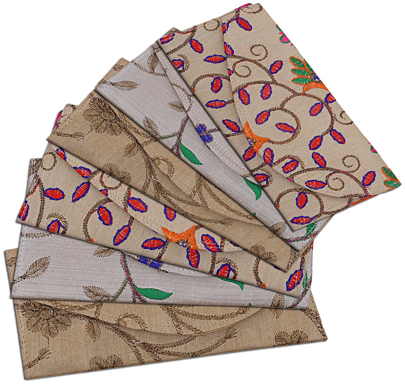 Kuber Industries Silk 6 pcs Money Envelope for Shagun Wedding (Multi) -CTLTC10543 CTHH12016
Kuber Industries Silk 6 pcs Money Envelope for Shagun Wedding (Multi) -CTLTC10543 CTHH12016