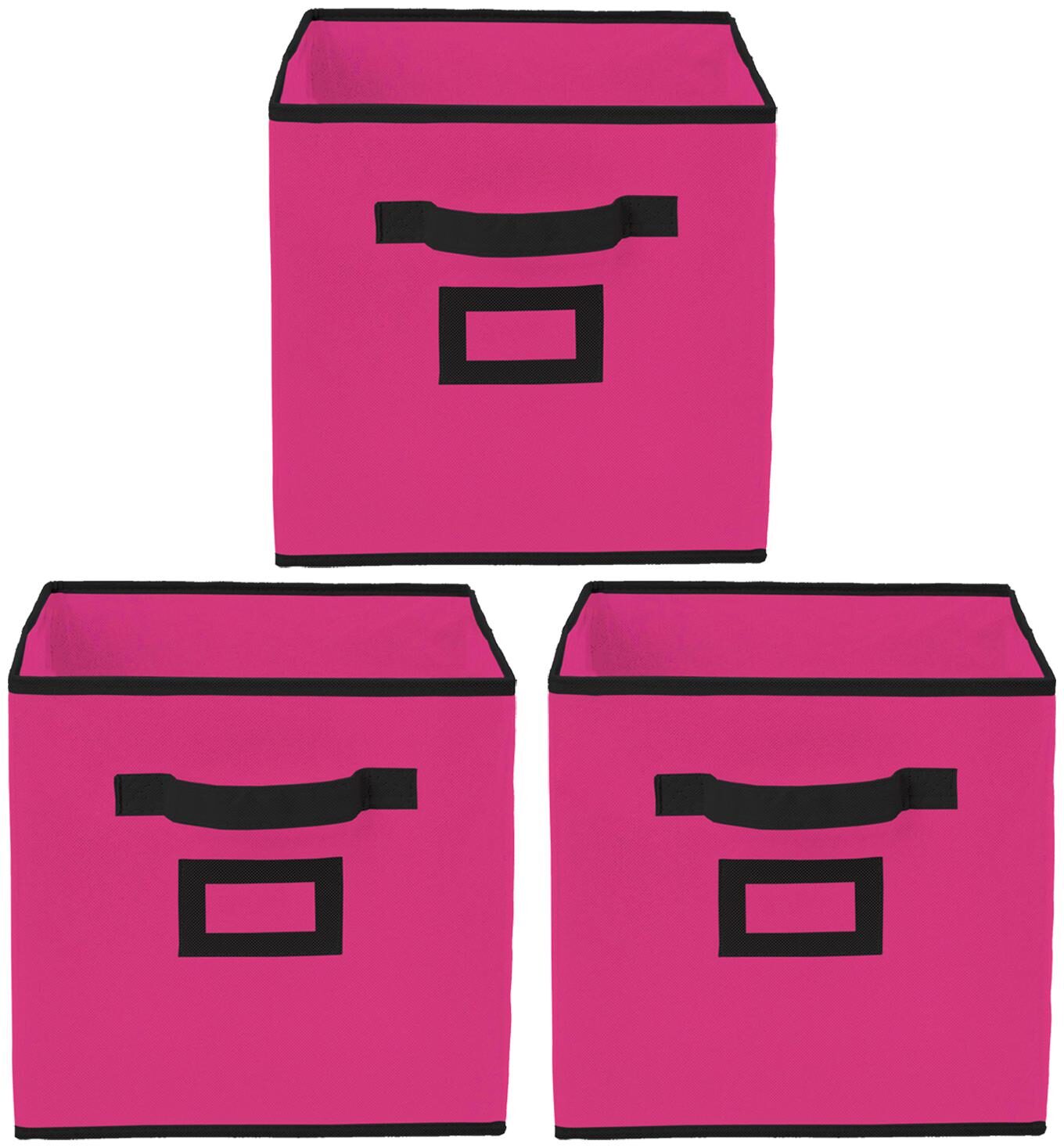 Kuber Industries Non Woven 3 pcs Large Foldable Storage Organiser Cubes Boxes (Pink) - CTHH16954
Kuber Industries Non Woven 3 pcs Large Foldable Storage Organiser Cubes Boxes (Pink) - CTHH16954