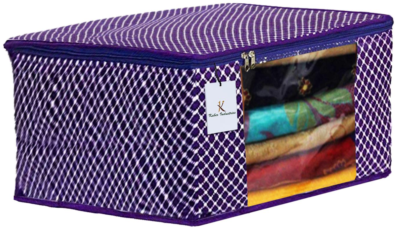 Kuber Industries Polka Dots 1 pc Cotton 3 Layered Quilted Saree Cover (Purple) - CTHH14761
Kuber Industries Polka Dots 1 pc Cotton 3 Layered Quilted Saree Cover (Purple) - CTHH14761