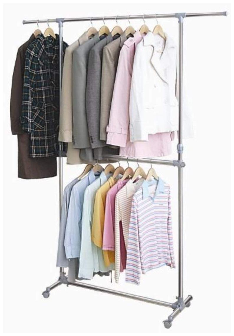Kuber Industries Stainless Steel Adjustable Clad Clothes Rack Cloth Hanger Stand (Silver)- CTHH10231
Kuber Industries Stainless Steel Adjustable Clad Clothes Rack Cloth Hanger Stand (Silver)- CTHH10231