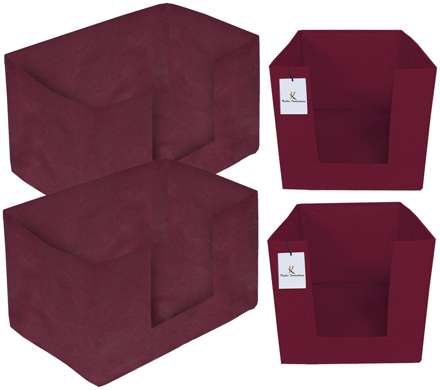Kuber Industries Non Woven 2 pc Shirt Stacker And 2 pc Foldable Rectangle Cloth Saree Stacker Cloth Wardrobe Organizer Wardrobe Organizer (Maroon) - CTHH17630
Kuber Industries Non Woven 2 pc Shirt Stacker And 2 pc Foldable Rectangle Cloth Saree Stacker Cloth Wardrobe Organizer Wardrobe Organizer (Maroon) - CTHH17630