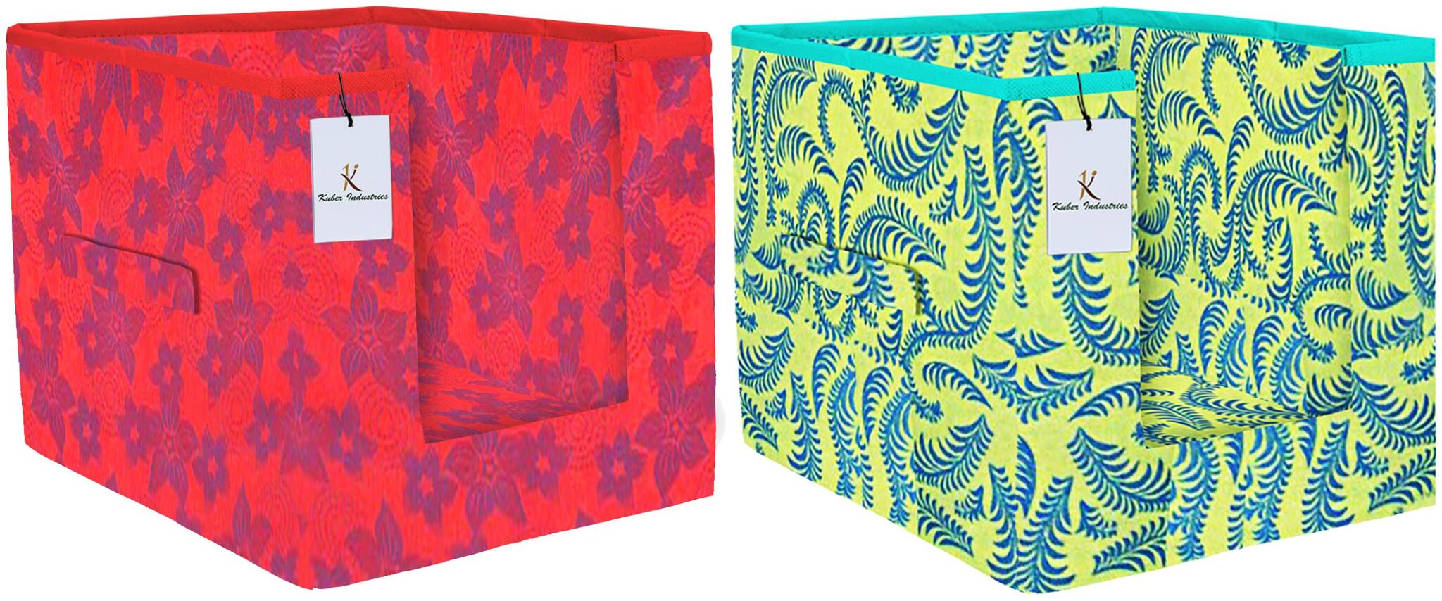 Kuber Industries Metalic Printed 2 pc Non Woven Shirt Stacker Wardrobe Organizer Set (Green Red) - CTHH16623
Kuber Industries Metalic Printed 2 pc Non Woven Shirt Stacker Wardrobe Organizer Set (Green Red) - CTHH16623