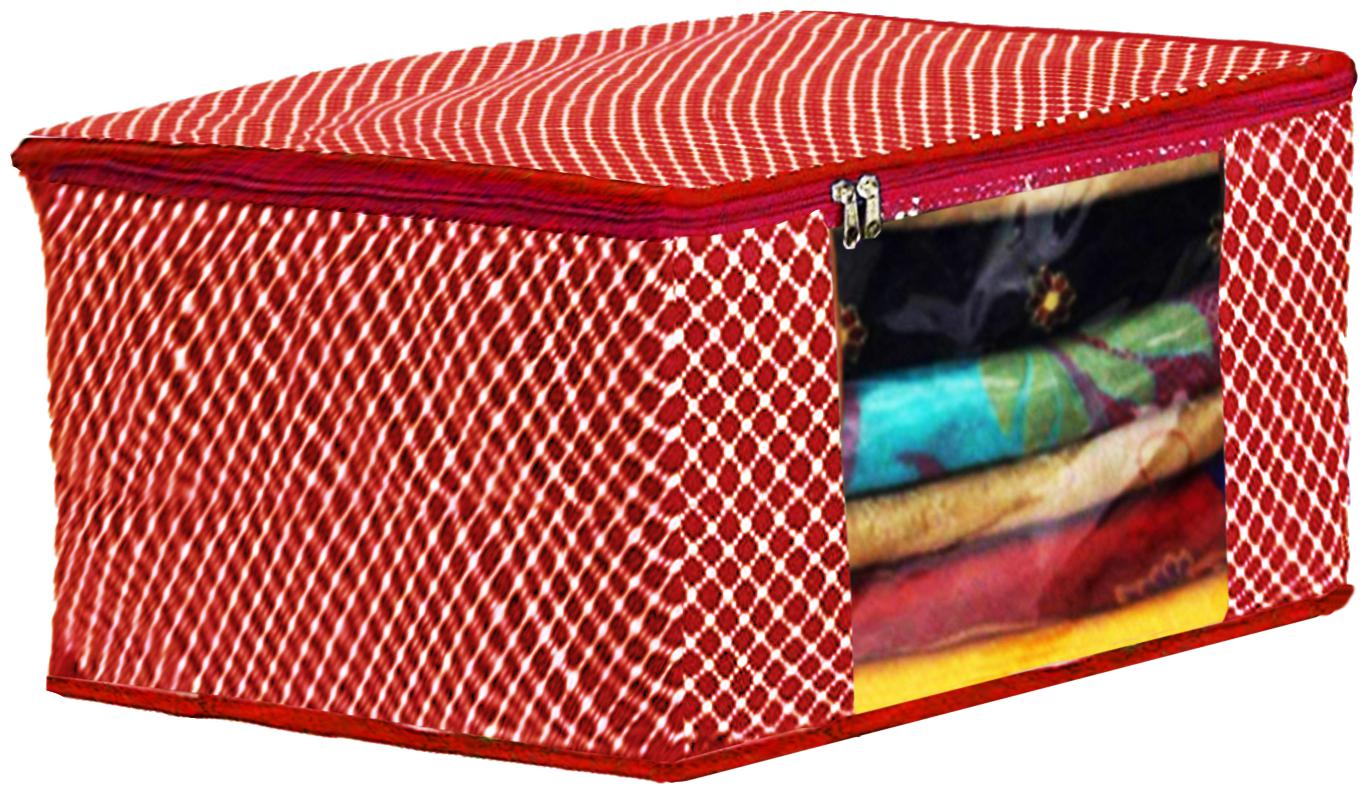 Kuber Industries Polka Dots 1 pc Cotton 3 Layered Quilted Saree Cover (Red) - CTHH14796
Kuber Industries Polka Dots 1 pc Cotton 3 Layered Quilted Saree Cover (Red) - CTHH14796