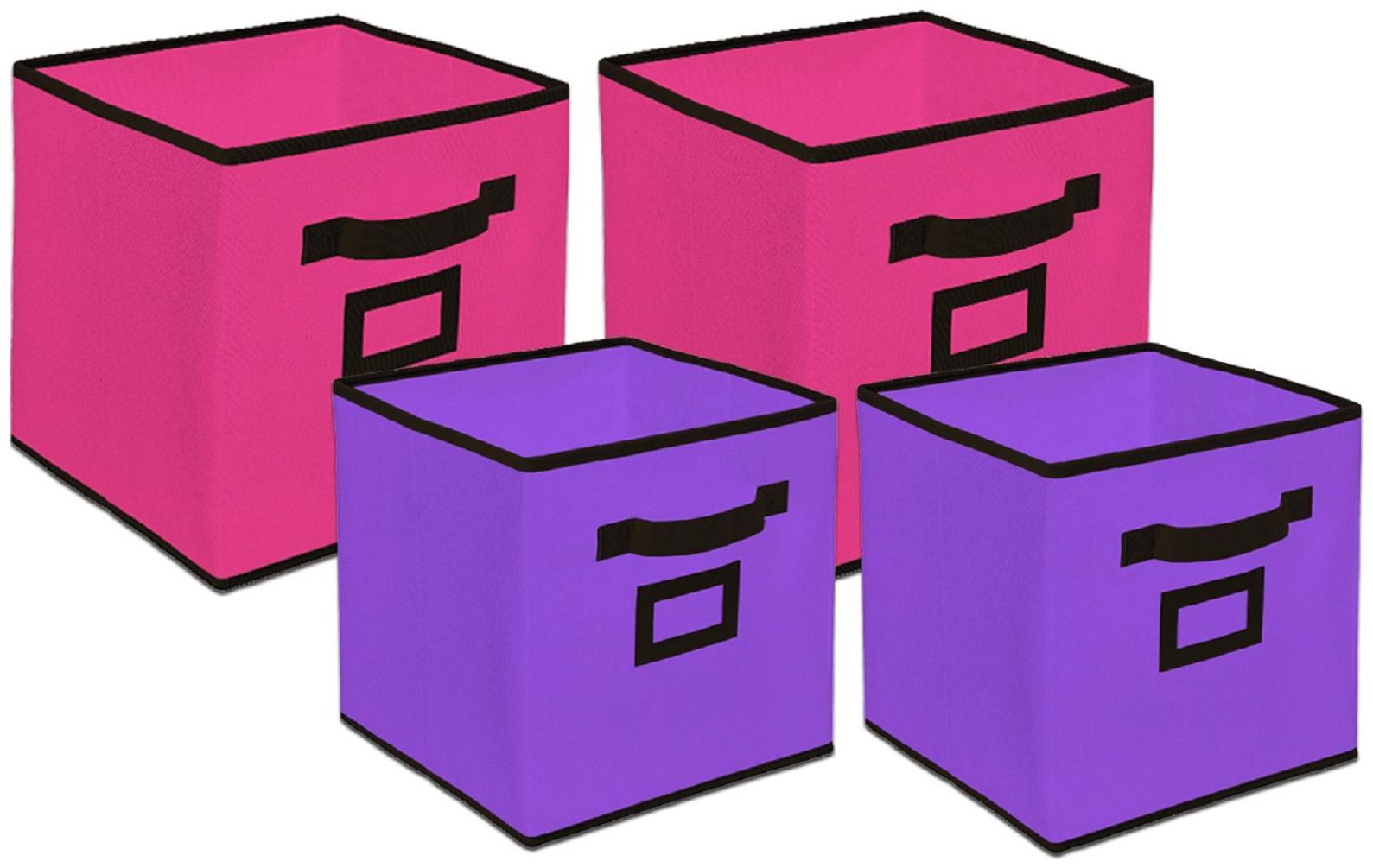 Kuber Industries Non Woven 4 pcs Small Large Foldable Storage Organiser Cubes Boxes (Pink Purple) - CTHH17062
Kuber Industries Non Woven 4 pcs Small Large Foldable Storage Organiser Cubes Boxes (Pink Purple) - CTHH17062