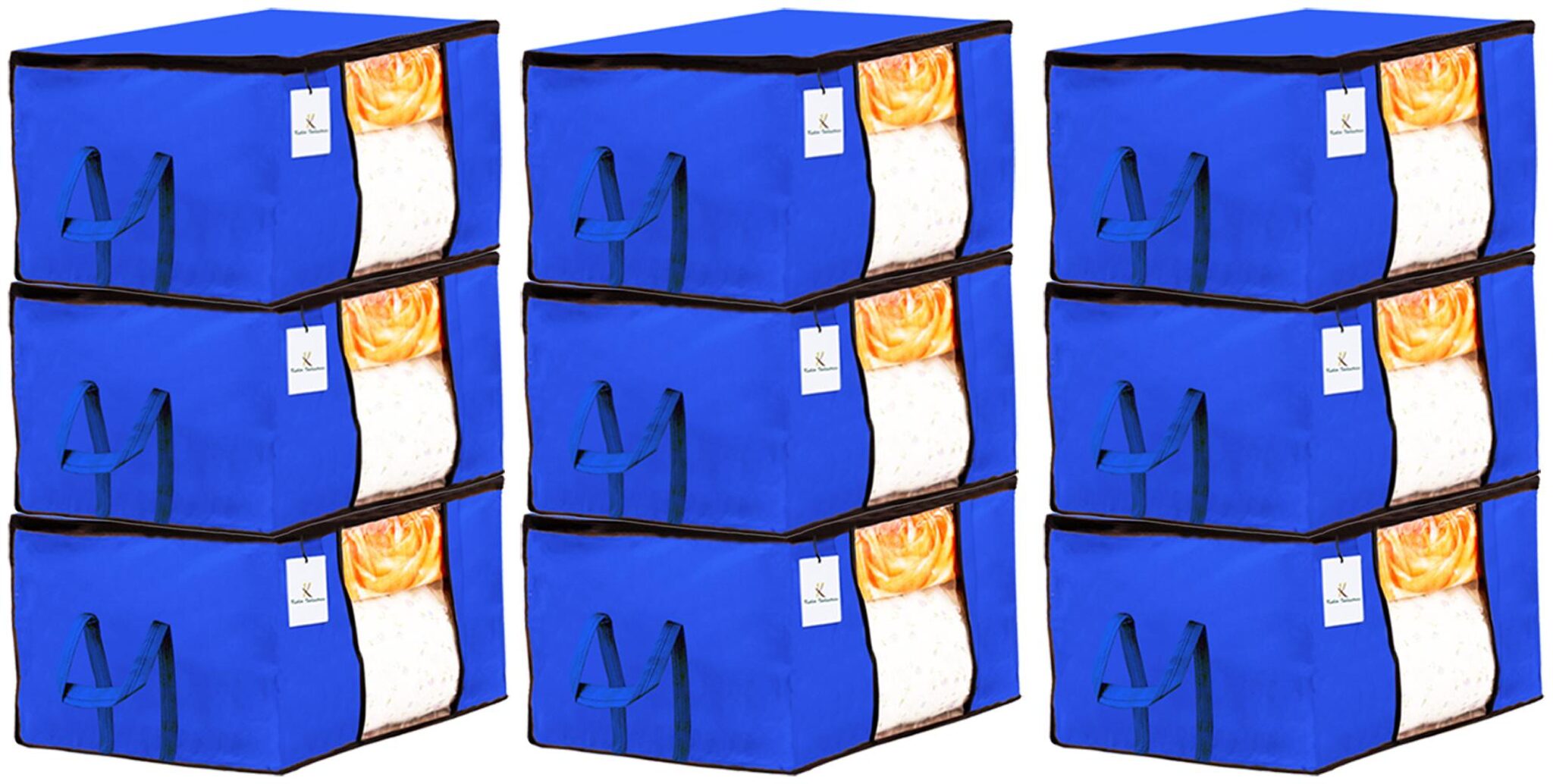 Kuber Industries Underbed Storage Bag Storage Organiser Blanket Cover Set of 9- Royal Blue Extra Large Size CTHH14260
Kuber Industries Underbed Storage Bag Storage Organiser Blanket Cover Set of 9- Royal Blue Extra Large Size CTHH14260