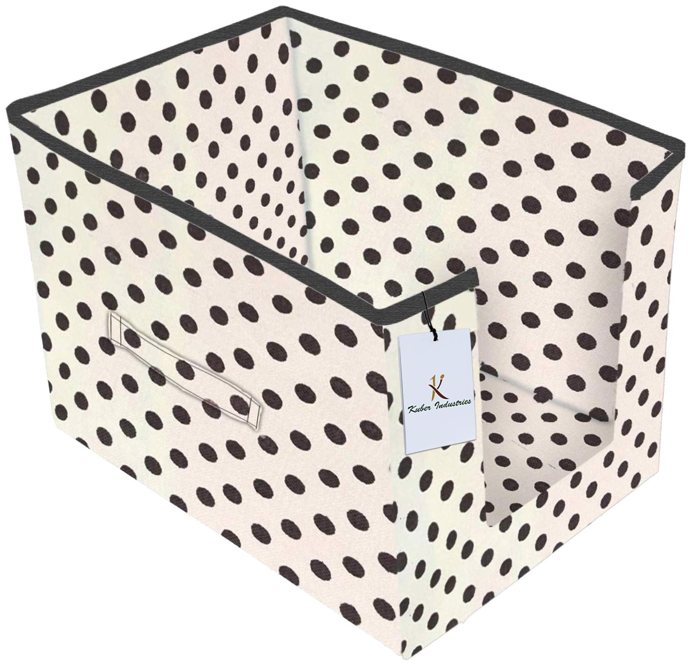 Kuber Industries Polka Printed Non Woven Shirt Stacker Wardrobe Organizer Set (Ivory) - CTHH16808
Kuber Industries Polka Printed Non Woven Shirt Stacker Wardrobe Organizer Set (Ivory) - CTHH16808