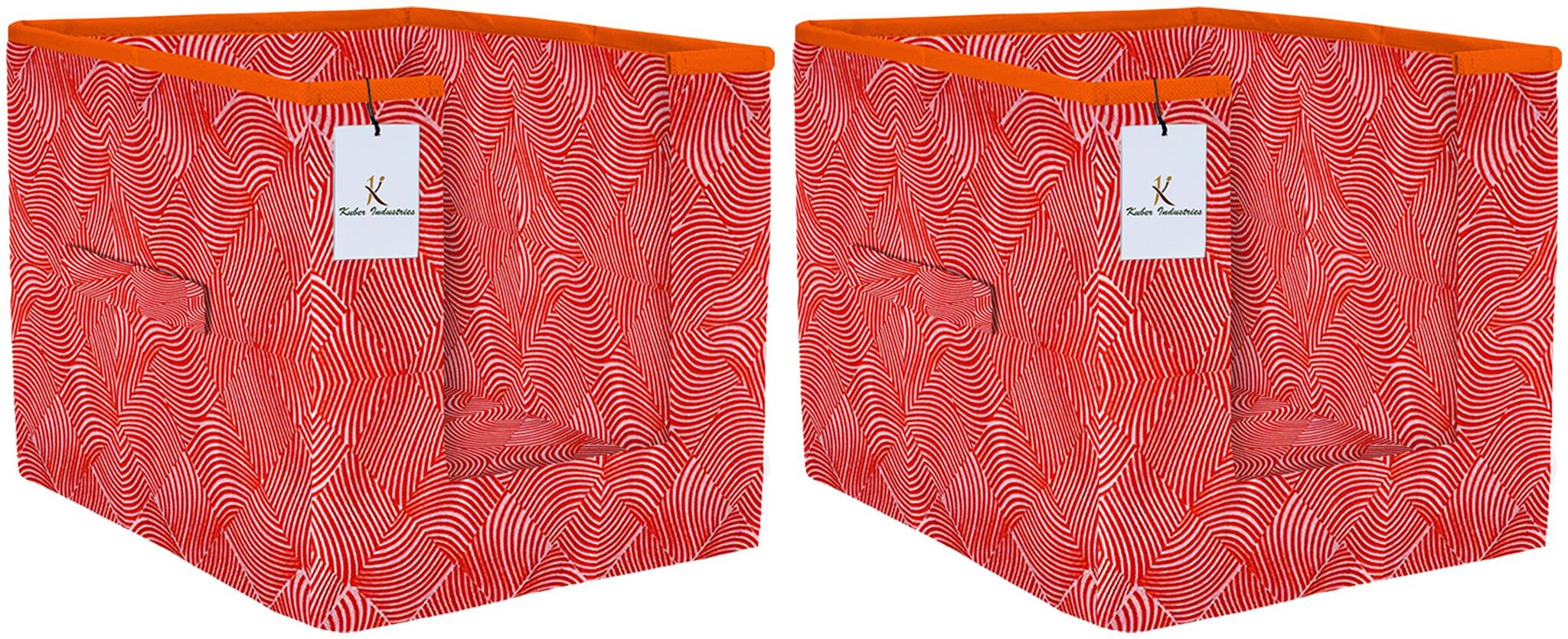 Kuber Industries Laheriya Printed 2 pc Non Woven Shirt Stacker Wardrobe Organizer Set (Orange) - CTHH16829
Kuber Industries Laheriya Printed 2 pc Non Woven Shirt Stacker Wardrobe Organizer Set (Orange) - CTHH16829