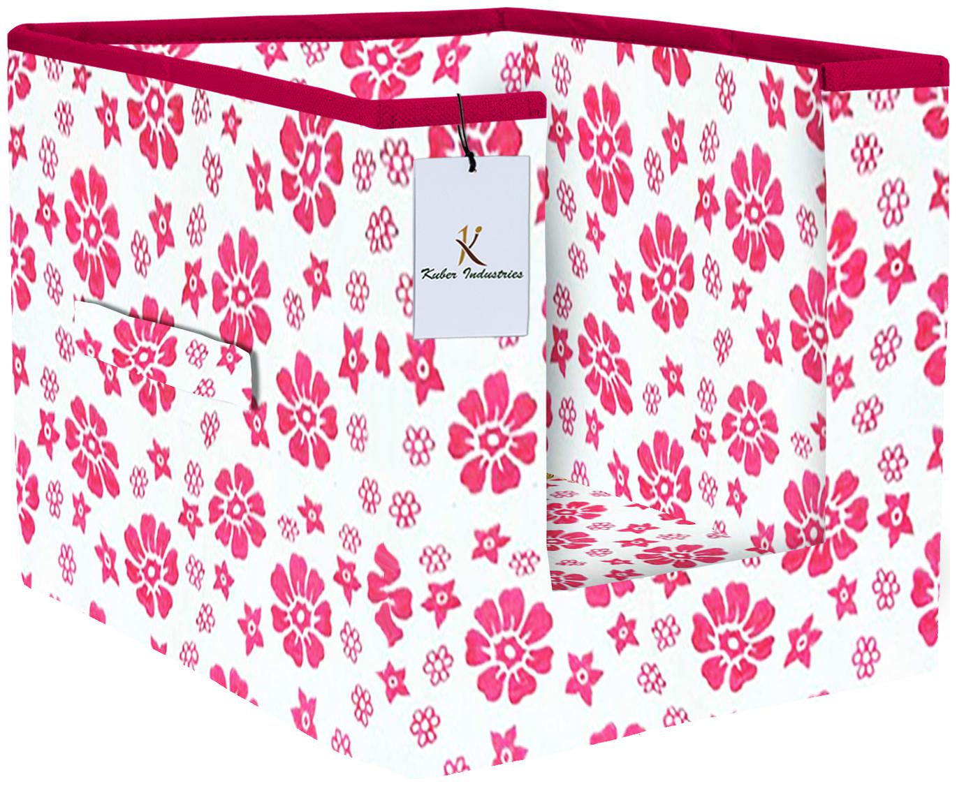 Kuber Industries Flower Printed Non Woven Shirt Stacker Wardrobe Organizer Set (Pink) - CTHH16704
Kuber Industries Flower Printed Non Woven Shirt Stacker Wardrobe Organizer Set (Pink) - CTHH16704