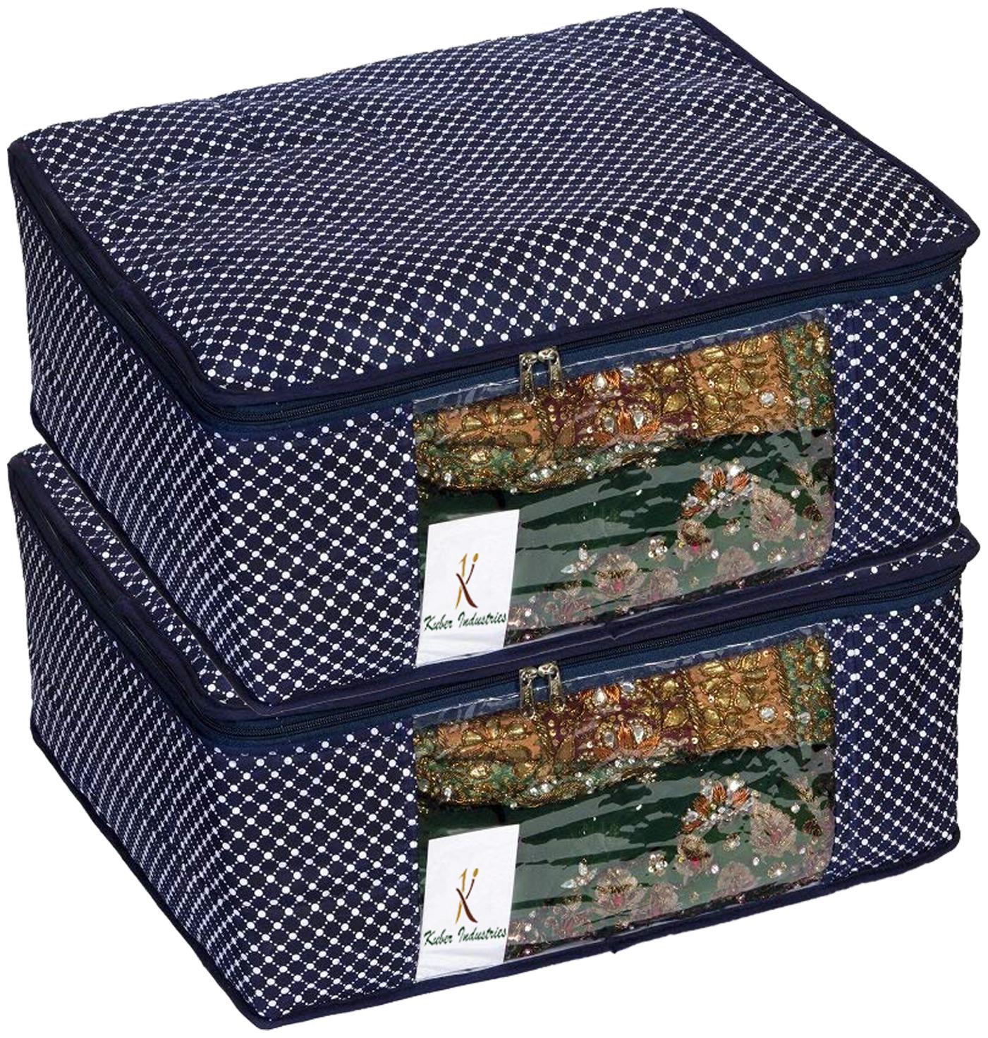 Kuber Industries Cotton 2 pcs Hathkadi Print Saree Cover (Dark Blue) CTHH18890
Kuber Industries Cotton 2 pcs Hathkadi Print Saree Cover (Dark Blue) CTHH18890